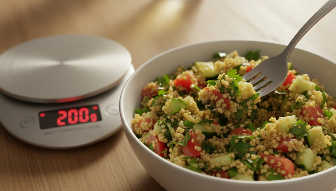 Portion de taboulé et calories