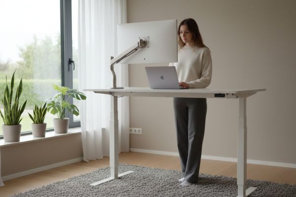 Bureau assis-debout : 8 bienfaits santé prouvés et critères pour bien choisir
