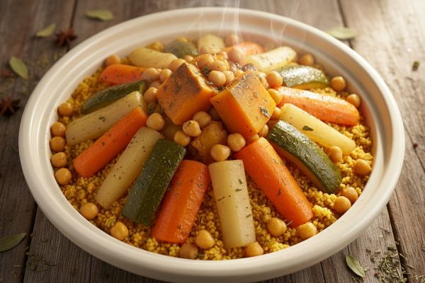 Calories du Couscous : Semoule, Royal, Végétarien — Guide Complet