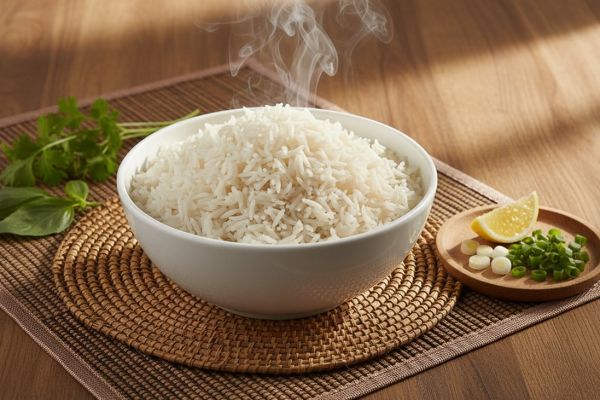 Calories du Riz : Blanc, Complet, Basmati — Tableau Comparatif