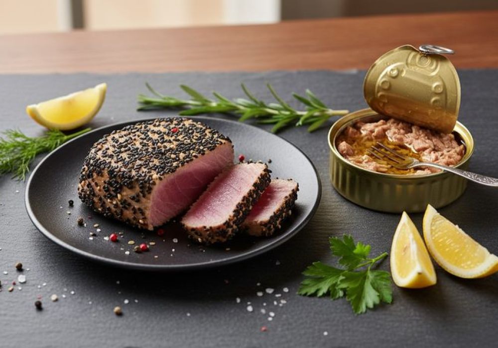 Calories du Thon : En Boite, Frais, Steak — Tableau Complet