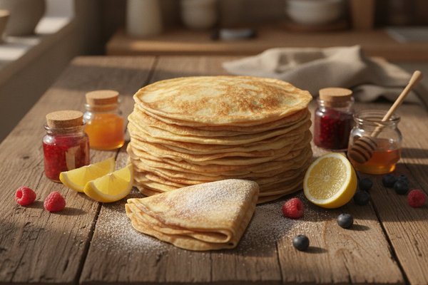 Calories d'une Crêpe Sucrée : Sucre, Nutella, Confiture
