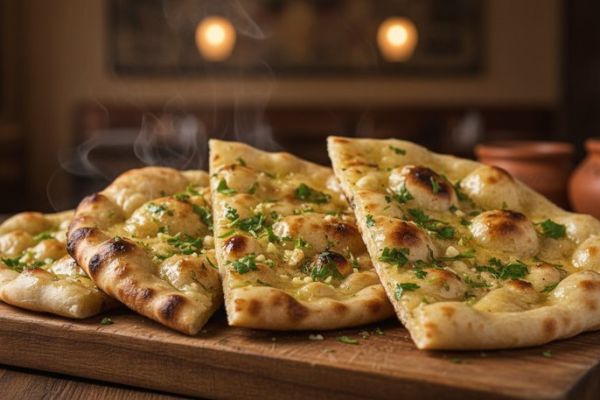 Calories du Naan : Nature, Fromage, Ail — Comparaison des Pains