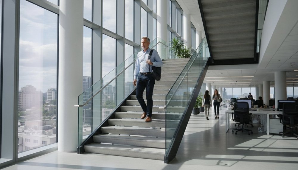 Prendre les escaliers pour augmenter son nombre de pas quotidien