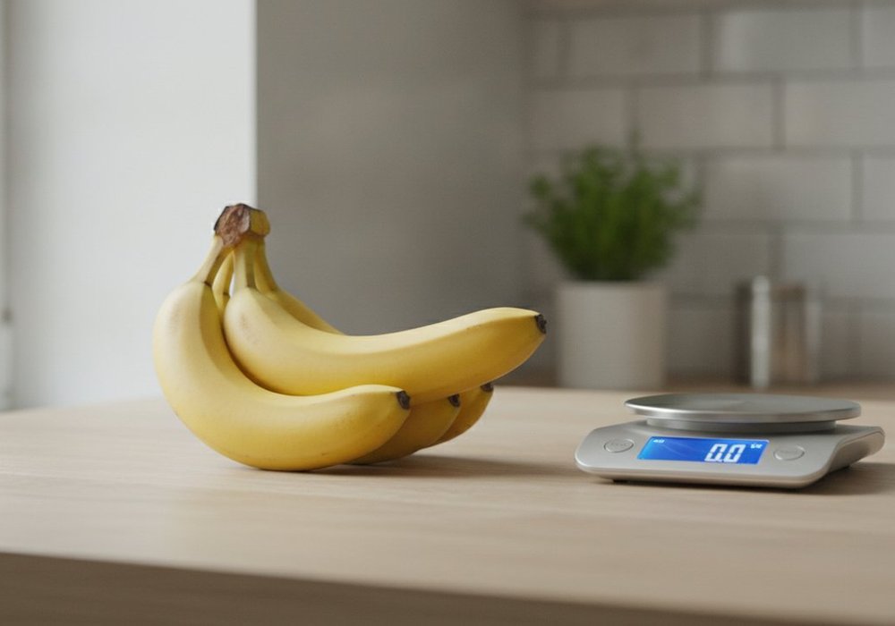 Combien pèse une banane ?