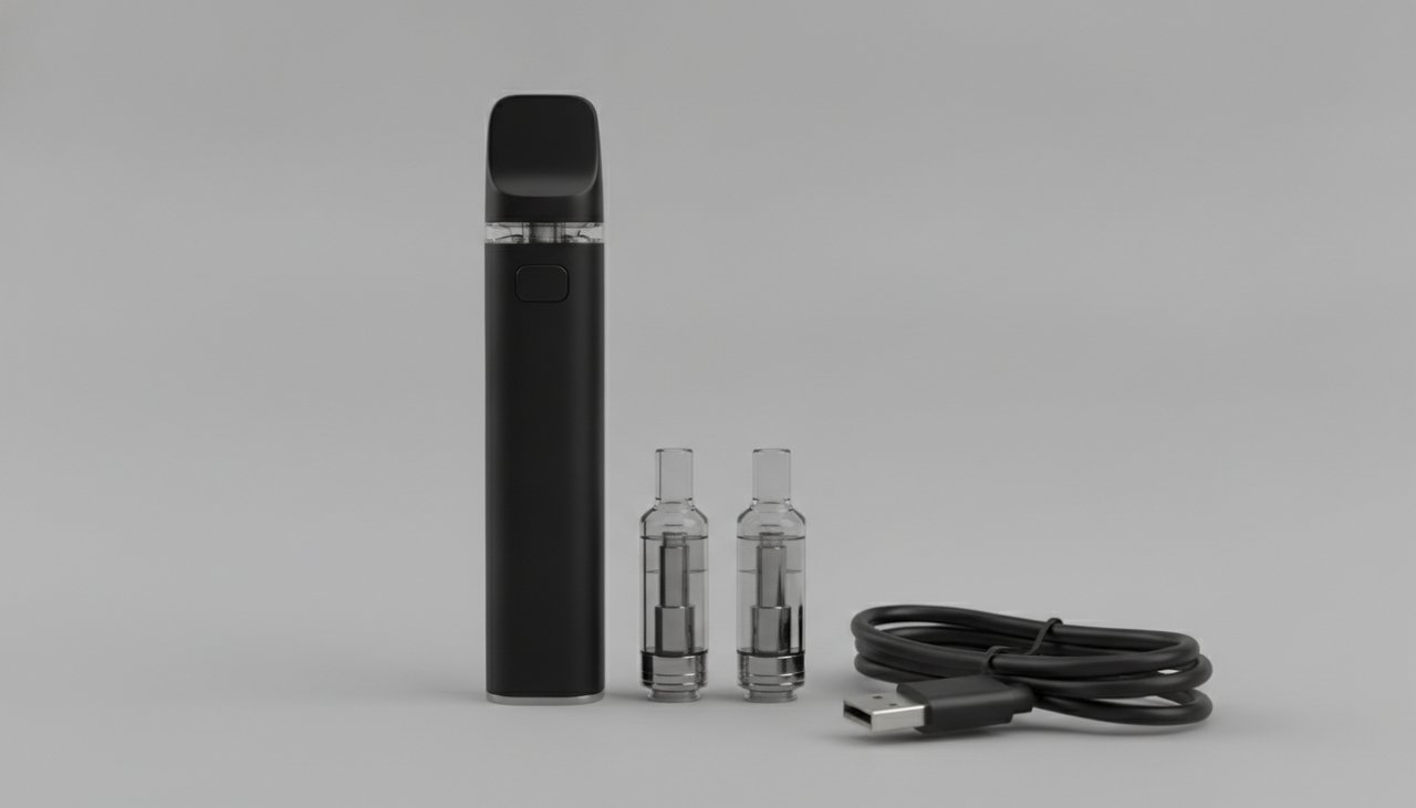 Pod rechargeable, cartouches de rechange et câble USB-C pour un sevrage tabagique