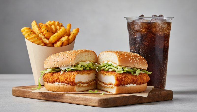 Menu Zinger KFC calories burger frites boisson