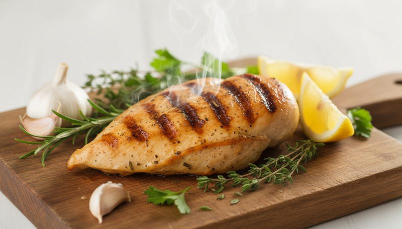 Poulet grillé et vapeur : modes de cuisson sains pour maigrir